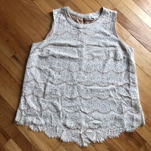 Plus Lace Tank